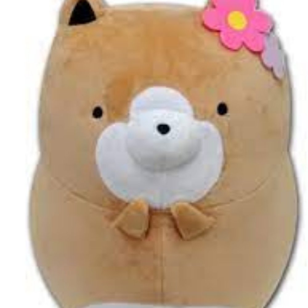 Tarushiba Shiba Inu Spring Series Flower Dog Plush Toreba
